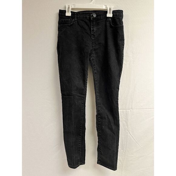 Place Girls Mid rise Mid Waist Super Skinny Fit Denim Jeans Black Size 14 - Picture 1 of 3